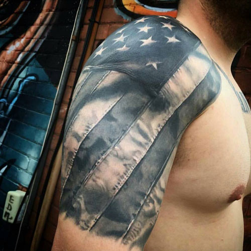 flag tattoos