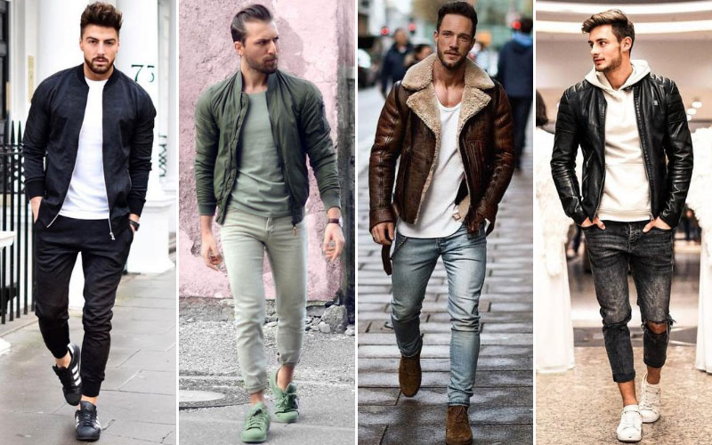 different types of bomber jacket