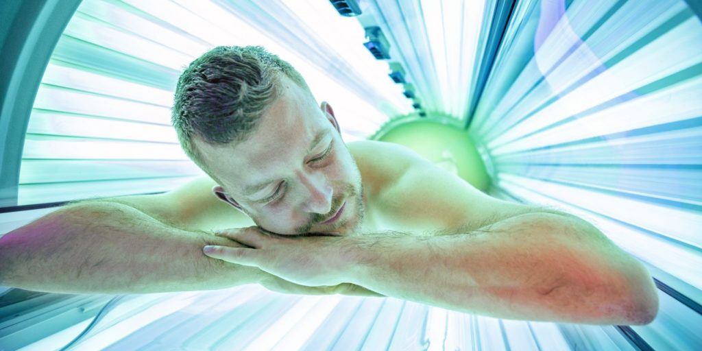 man Indoor Tanning