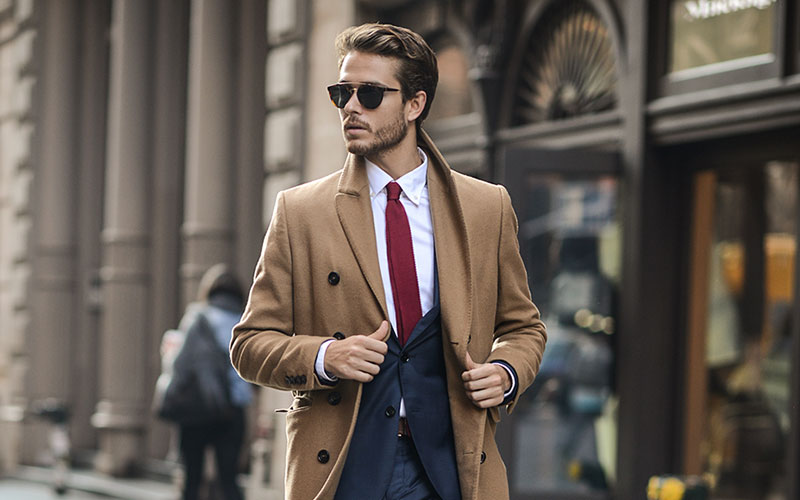 stylish man with sunglasses