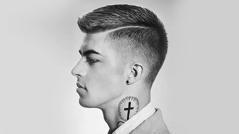 faux hawk haircut