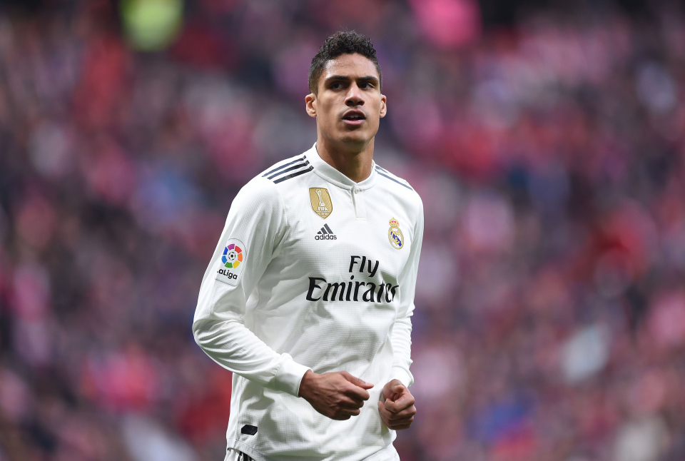 Raphael Varane of Real Madrid