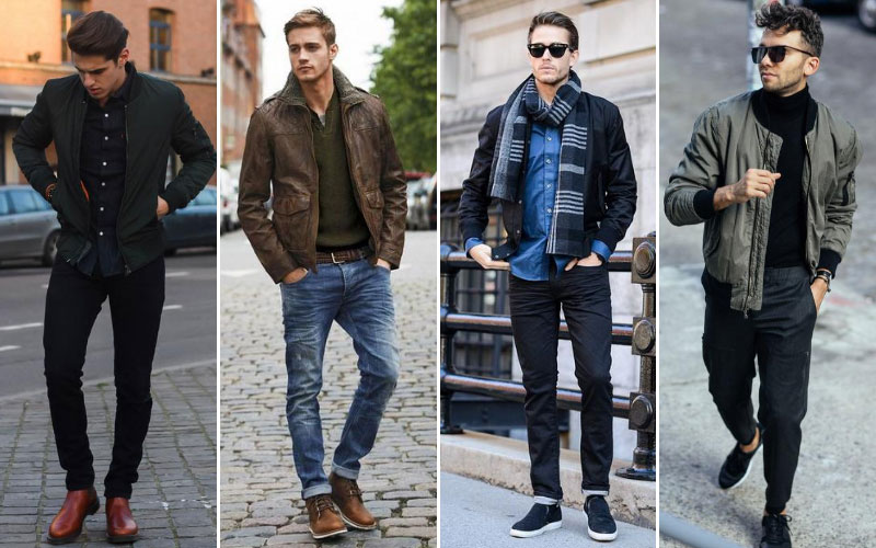 different types of bomber jacket