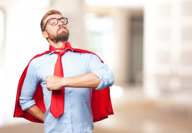 confidence man rely only on himself