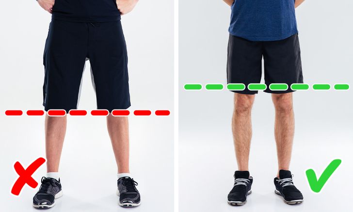 comparison of shorts