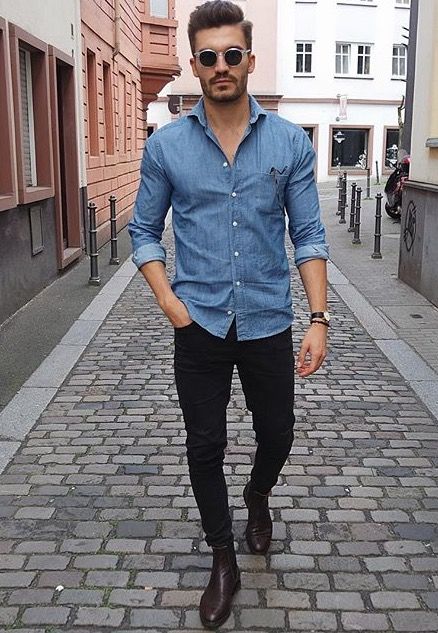 Denim fashion style for men