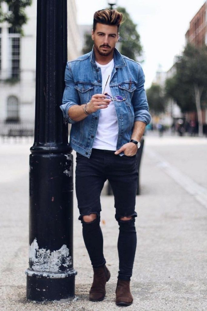 Denim fashion style for men