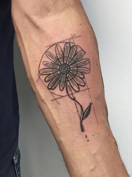 flower tattoos for men
