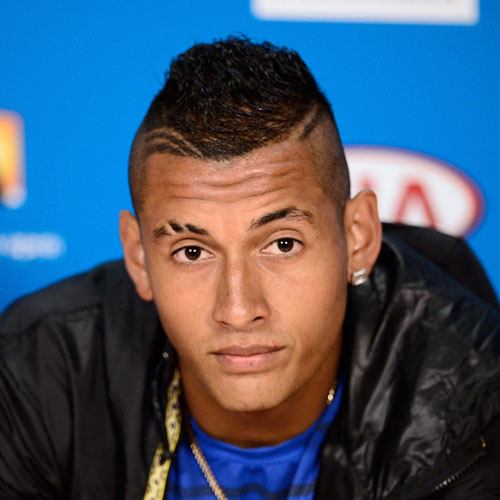 Eyebrow slit trend for men