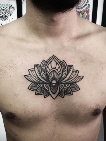 flower tattoos for men