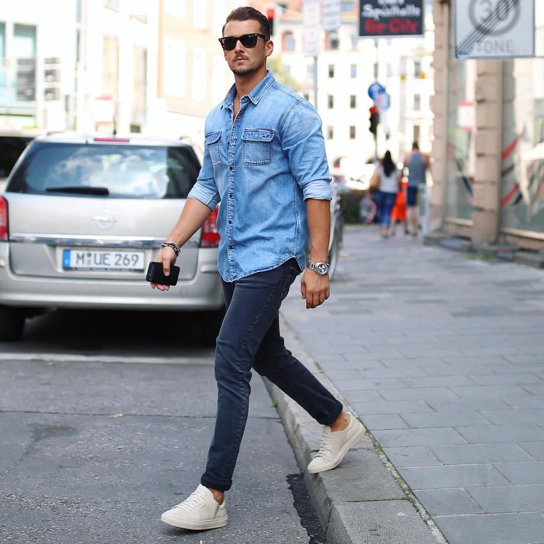 Denim fashion style for men