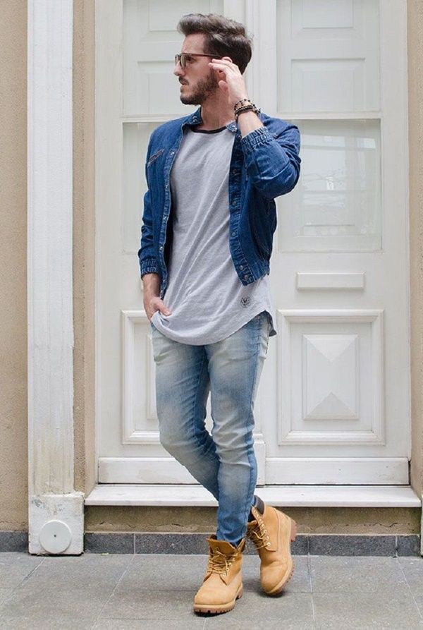 Denim fashion style for men