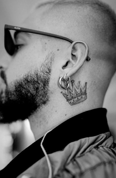 neck tattoos for men