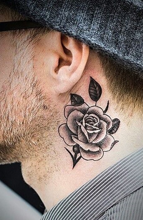 neck tattoos for men