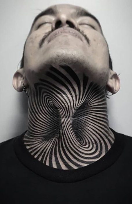 neck tattoos for men