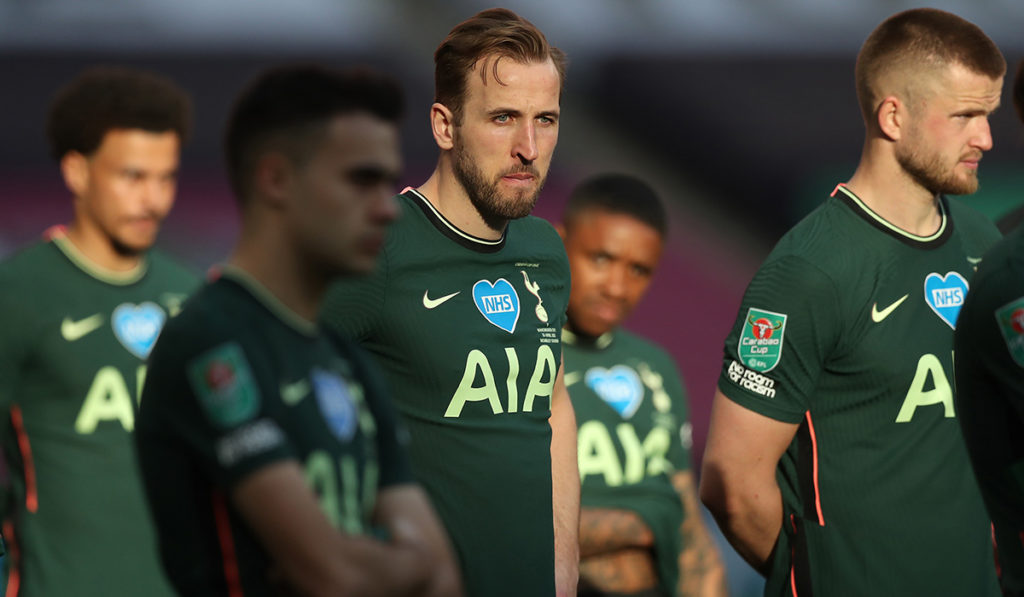 Harry Kane of Tottenham Hotspur