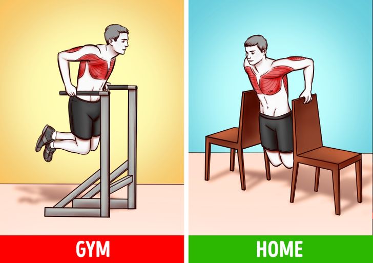 gym workout vs home workout for men