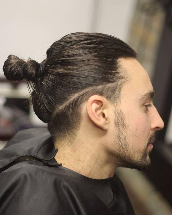 bun hairstyles for men