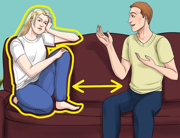 They keep their distance