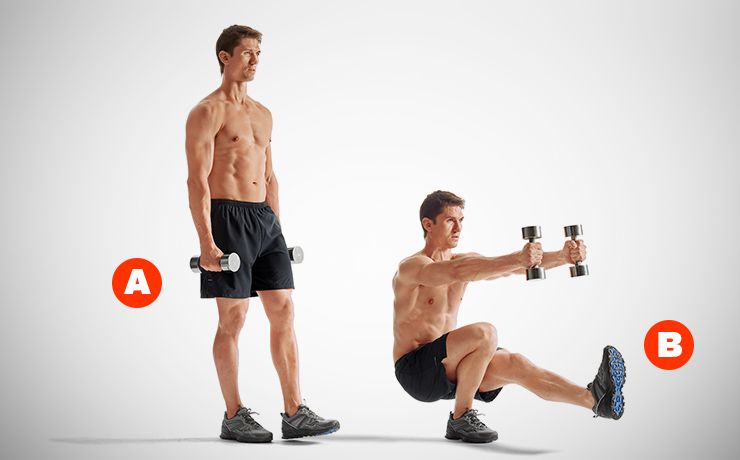 dumbbells workout for men