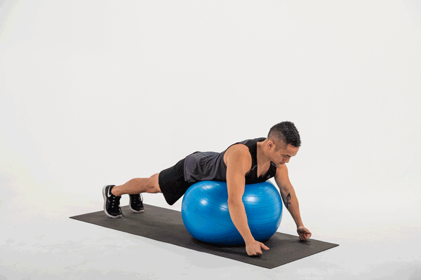 home workout with medicine ball; Healthy lifestyle