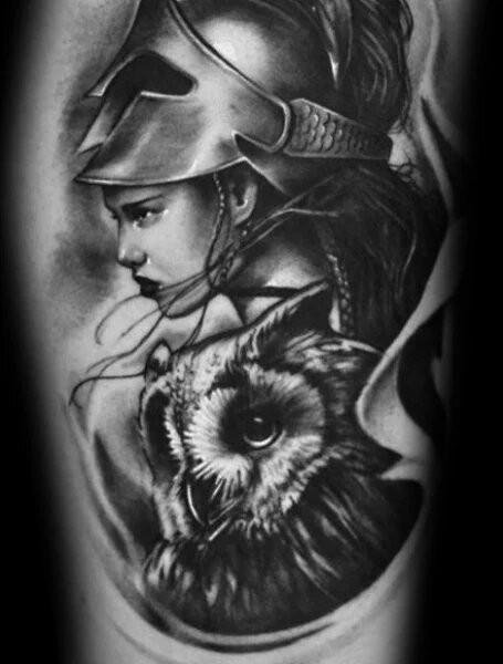 owl tattoos for men