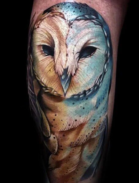 owl tattoos for men