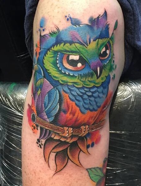owl tattoos for men