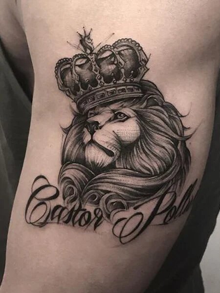 crown tattoos for men