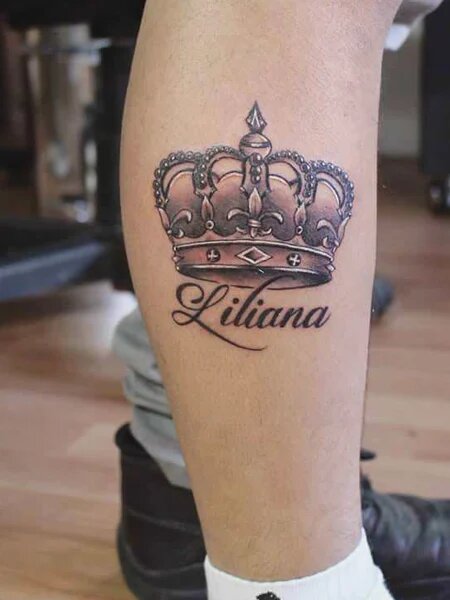 crown tattoos for men