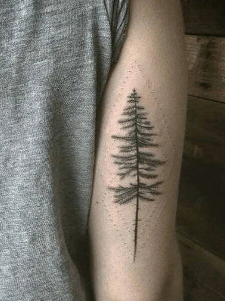 tree tattoos for men