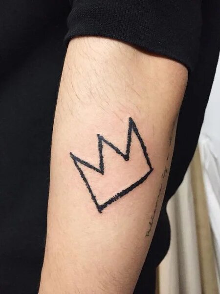 crown tattoos for men