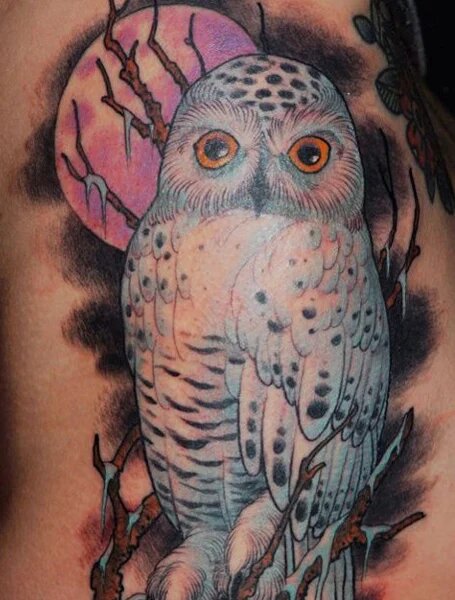 owl tattoos for men