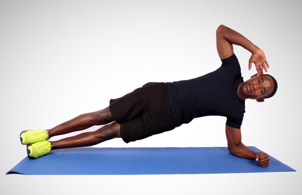 Plank exercise for men