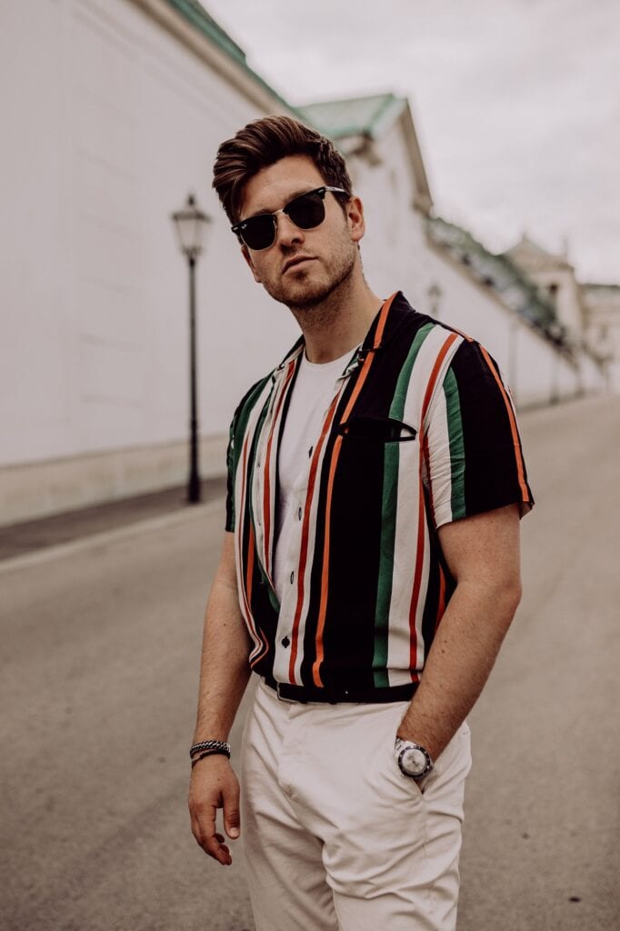 striped shirt fashion for men