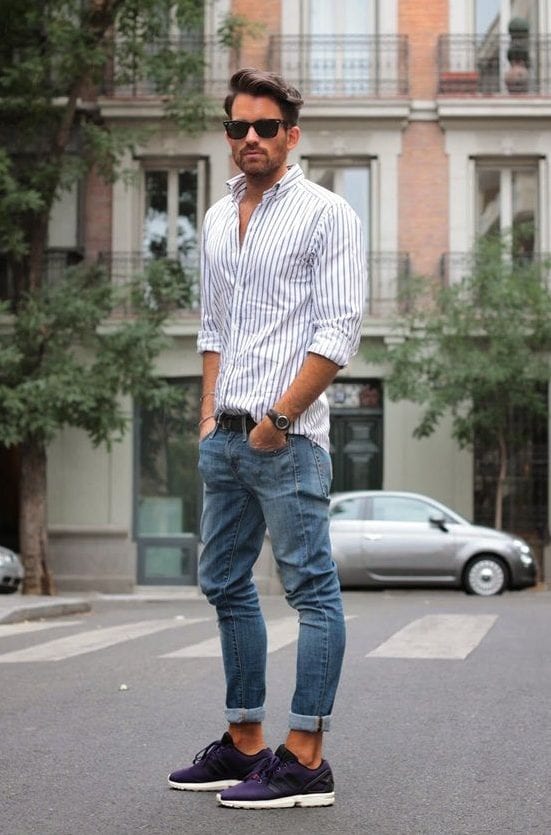 striped shirt fashion for men