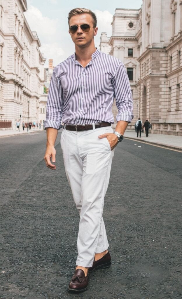 striped shirt fashion for men