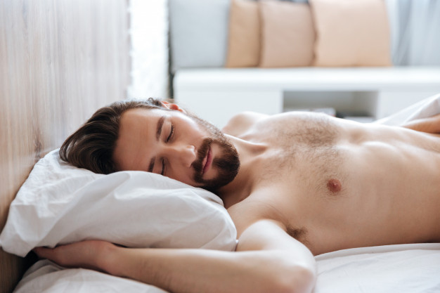 carefree-guy-enjoying-new-day-sexy-happy-bearded-man-bed