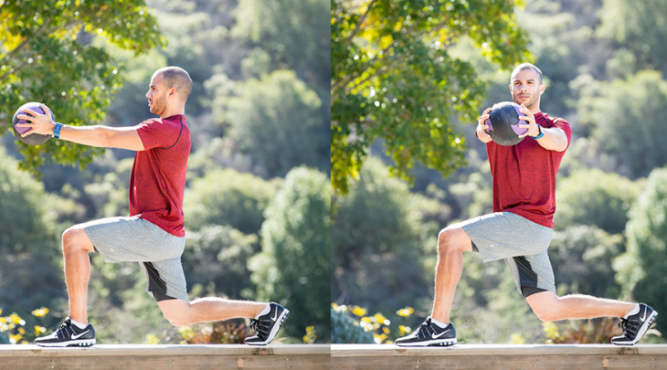 medicine ball exercise for men