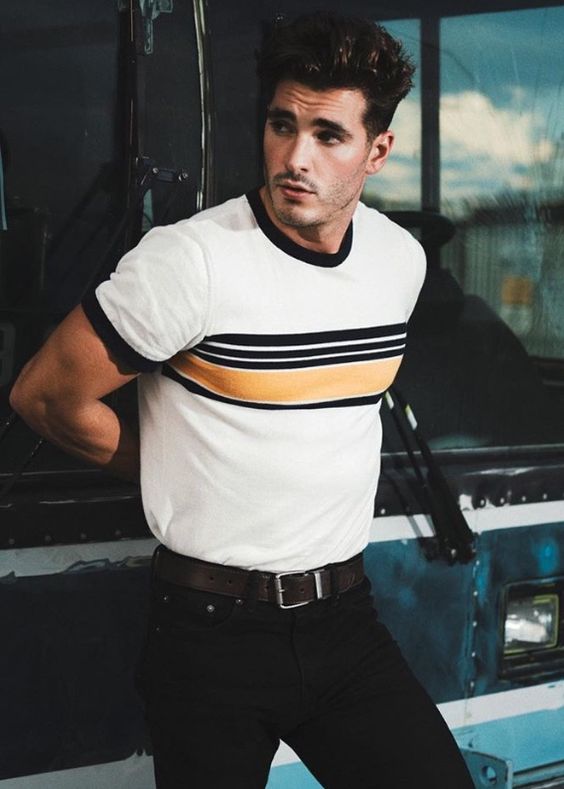 striped shirt fashion for men