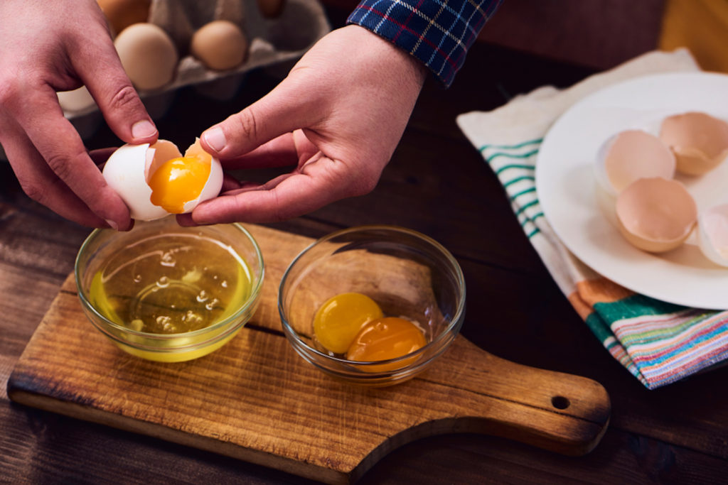 Raw egg
