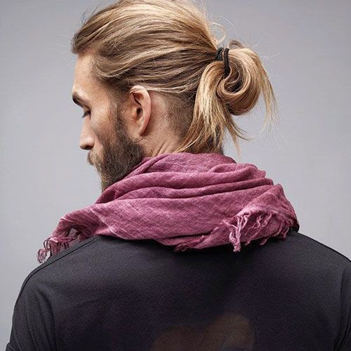 bun hairstyles for men