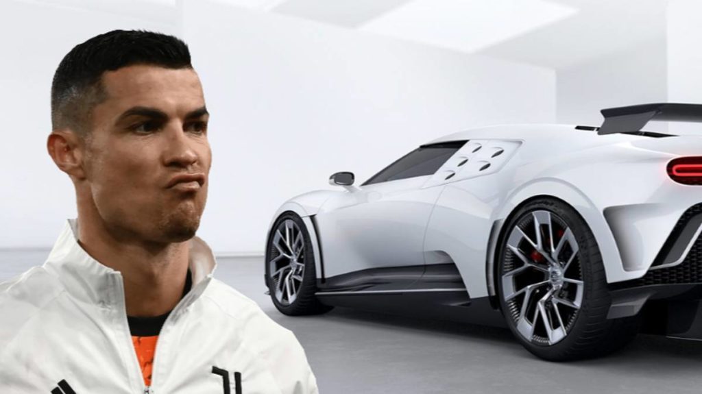 Ronaldo and his supercar