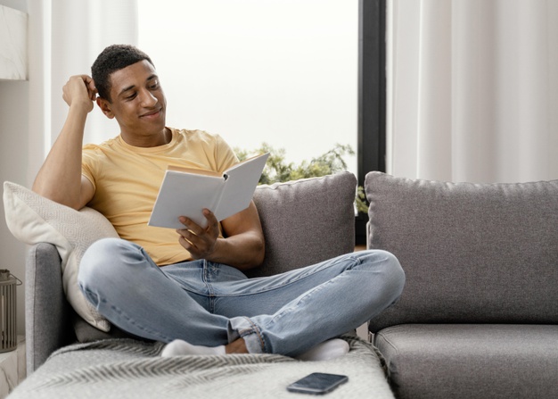 man-reading-book