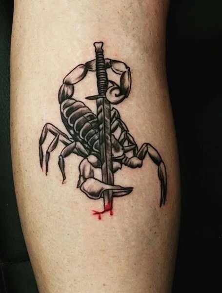 scorpian tattoos for men