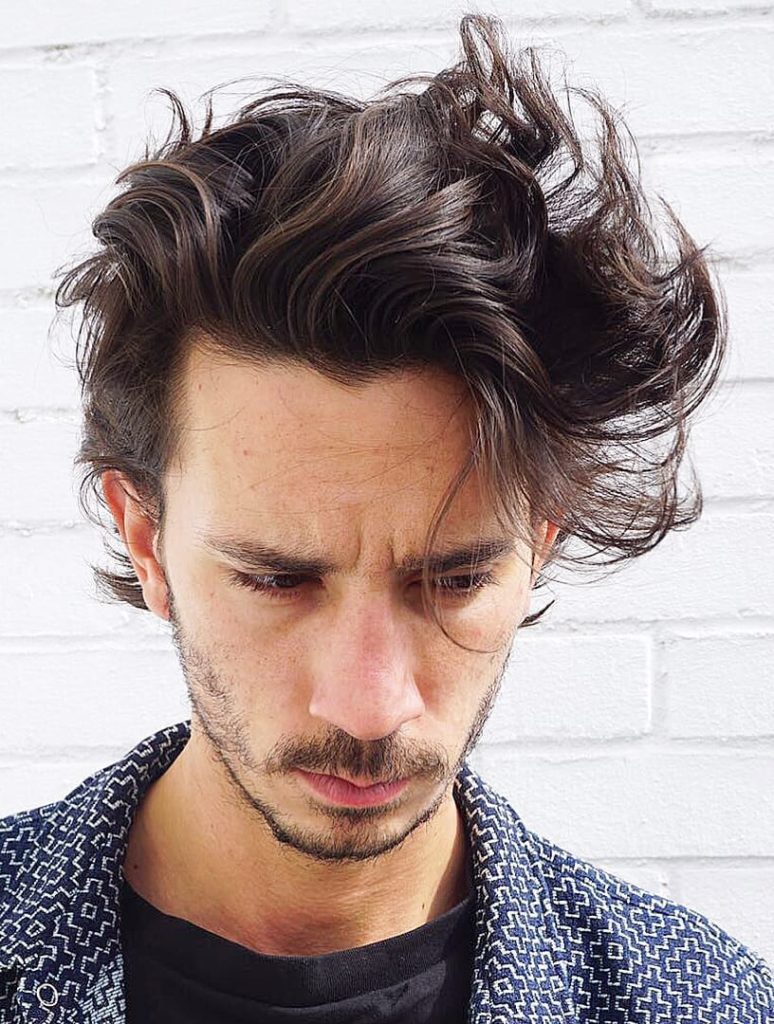 medium length hairstyles for men