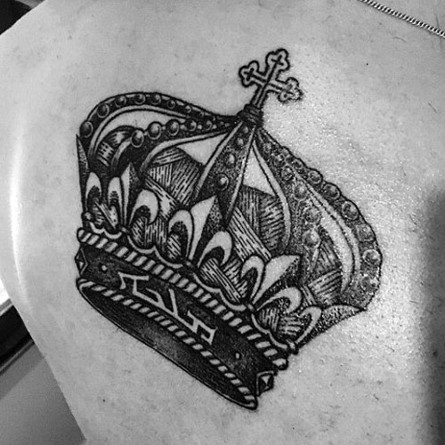 crown tattoos for men