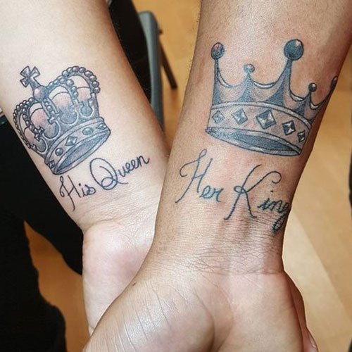 crown tattoos for men