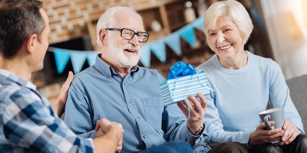 man give Gifts for the Elderly