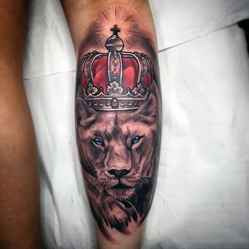 crown tattoos for men